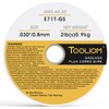 TOOLIOM E71T-GS .030" Diameter 2-Pound Spool Flux Core Self-shielded Carbon
