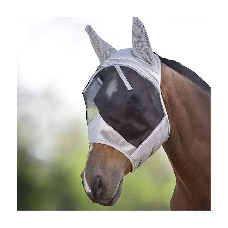 Máscara Anti Moscas Para Caballo. Importado