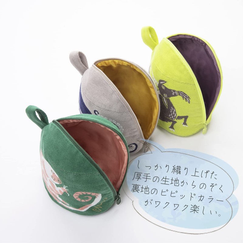 Kusubashi Mon-Ori moritaMiW MiW Gusseted Pouch Deep Sea Dance Octopus,