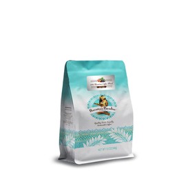 Hawaiian Paradise Coffee 10% Hawaiian Roast Coffee Ground 12oz. Bag - Premium Rich Signature Brewed – 100% Arabica Gourmet Finest Beans