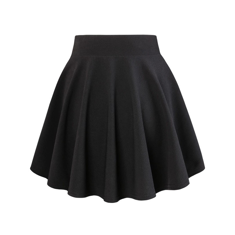 DJT Fashion Skater Miniskirt with Shorts for Women and Girls,