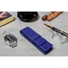 DiLoro - Funda de piel para bolígrafos o lápices (violeta)