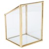 Mini Glass Storage Container Flower Pot Planter Vase Bowl Home