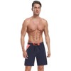 Nonwe Traje de baño para hombre, secado rápido, con bolsillo,