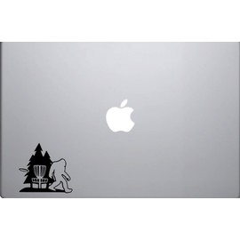 Bigfoot Disc Golf Decal for Truck, Funny, Tumbler, Window, Laptop, Phone, Stickers, Home Decoration.