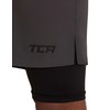 TCA Men's Ultra Running Shorts, 2-in-1 with Inner Compression Shorts