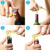 Mirage Corkscrews Wine Key Double Hinge Wine Opener Waiter Corkscrews
