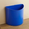 Safco 7 gal. Dual Desk-side Waste Recycling Receptacle Blue 7-9