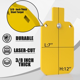 2x4 Metal Target Stand System for Outdoors Shooting Range