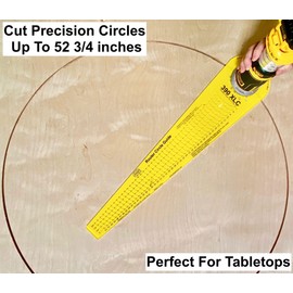Jasper 390 XLC Router Circle Cutter Jig – Cut 184 Perfect Circles from 7" to 52¾" – Built for Compact, Trim & Cordless Routers – Empower Your Craft with Pro-Grade Precision
