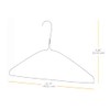 Whitmor Wire Hangers - Wire Coat and Clothes Everyday Hangers