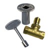 Dante Products Combo Pack with Straight 1/2-Inch, Quarter-Turn Ball Valve