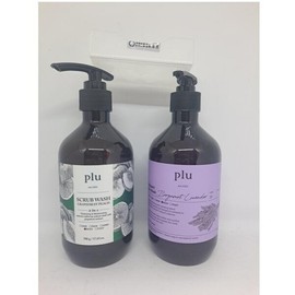 Flu Scrub Wash Grapefruit Peach 500mlx1+Therapy Body Wash Bergamot Lavender 500gx1 K Beauty - 999 / 플루 스크럽워시 자몽피치 500mlx1+테라피 바디워시 베르가못 라벤더 500gx1 k뷰티 - 999