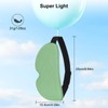 Gritin Sleeping Mask for Side Sleepers, Upgrade 3D Eye Sockets