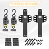 SuLokiy Truck Bed Mounted Ratchet Straps Self Retractable Compatible with