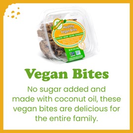 Alyssa’s Vegan Oatmeal Bites ⎸ Gluten Free Cookies, Healthy Snacks from the Bakery ⎸ Dairy Free, Sugar Free, Low Carb, Keto Protein Snacks ⎸ Gluten Free Snacks for Kids ⎸ 8 Cookies per box, 4 Pack
