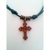 Christian-orthodoxe griechisch Religiöse Anhänger Halskette mit Holz Kreuz – Kruzifix/5