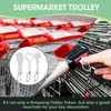 4 Pcs Stainless Steel Shopping Trolley Token Remover with Aluminium