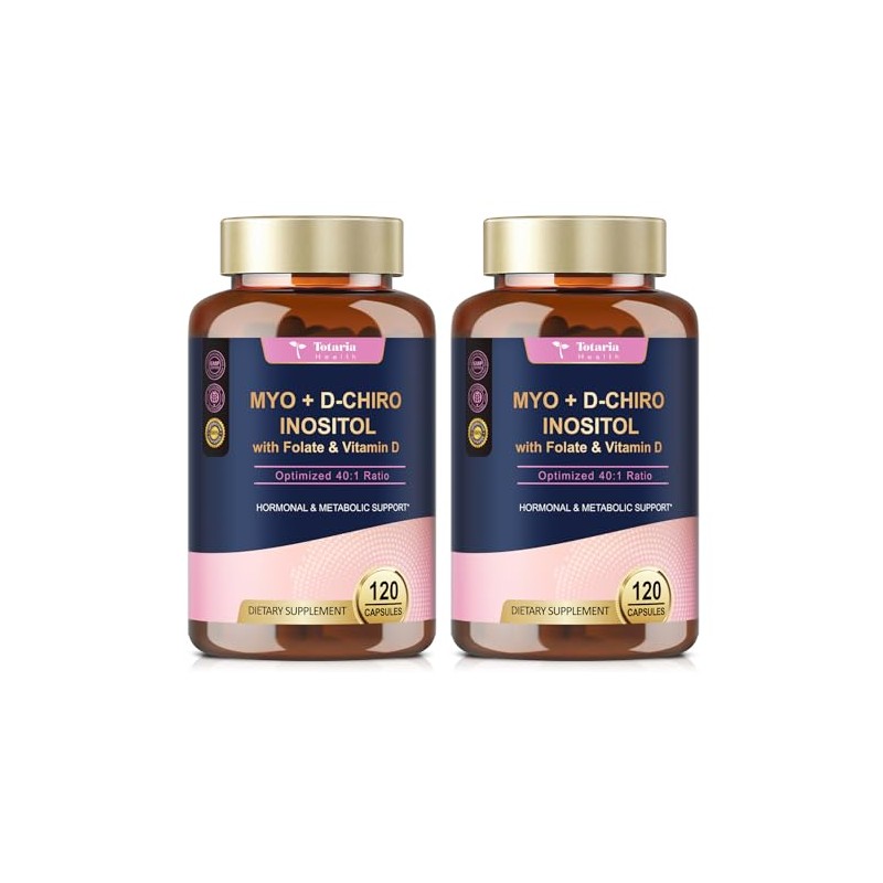 Totaria Suplemento Inositol Mujeres Vitamina Folato