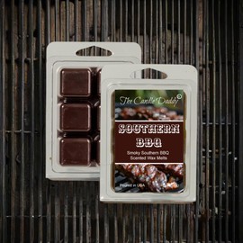 The Candle Daddy Southern BBQ - Smoky Southern BBQ Maximum Scented Wax Melt - 1 Pack - 2 Ounces - 6 Cubes