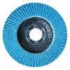 100 Pack Flap Discs 40 Grit 4.5" x 7/8" Sanding