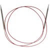 ChiaoGoo Red Lace Circular 60 inch (152cm) Stainless Steel Knitting