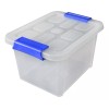 Alica Caja Organizadora De Plástico Transparente 6 L Con Tapa