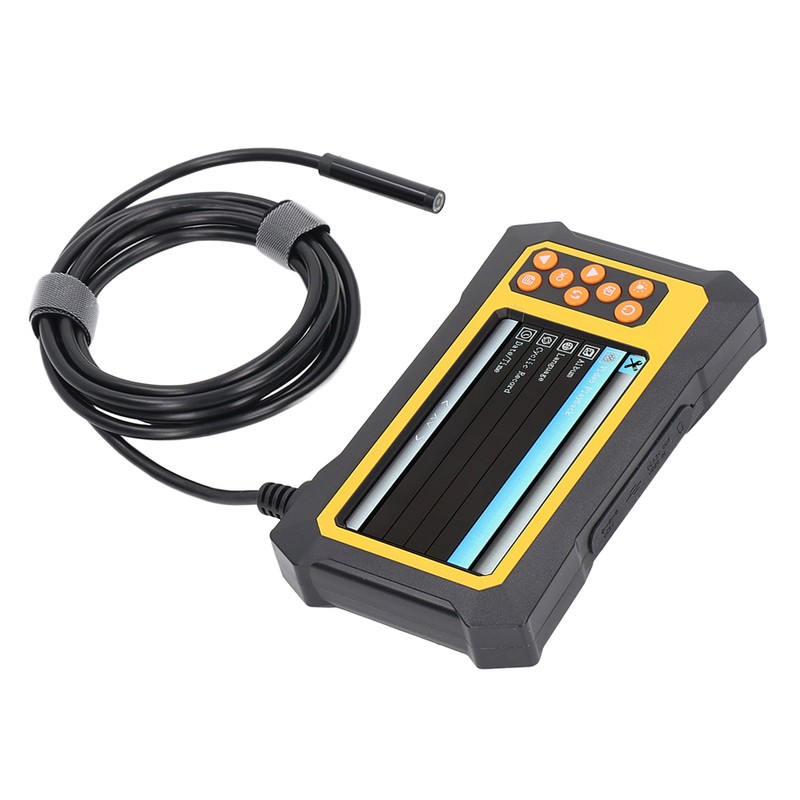 Endoscope 8mm Lens 4.3in LCD Screen Borescope Camera IP67 Waterproof