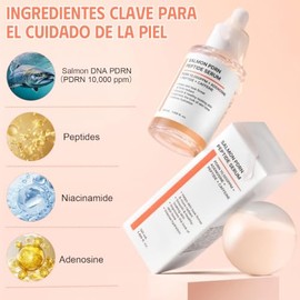 Suero Facial de Péptido de PDRN Salmón 50ML, Skin Restoration & Firming