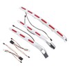 TCMT Rear Trunk Decoration Trim Molding Cover LED Lights Fit