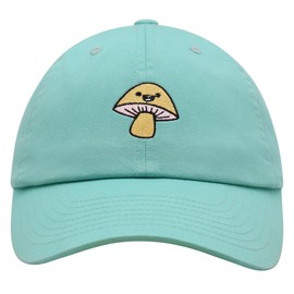 JPAK Mushroom Premium Dad Hat Embroidered Cotton Baseball Cap Mellow Recipe Mint