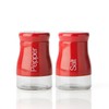 sabichi RED Salt & Pepper Set, 12.2 x 9.2 x
