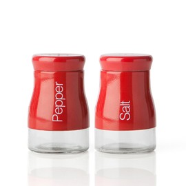 sabichi RED Salt & Pepper Set, 12.2 x 9.2 x 6 cm
