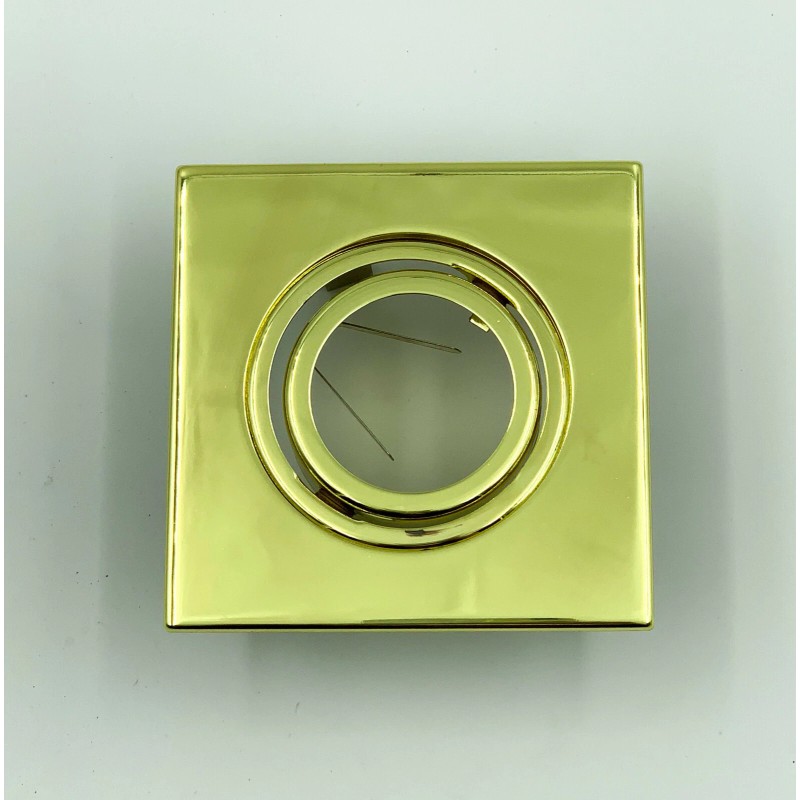 ECO lighting 3 inch Recessed Can Light Square Trim, Adjustable