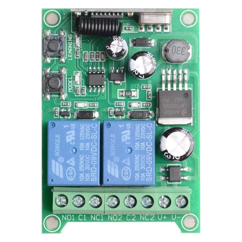 DC 12V 24V 36V 48V Wireless Remote Switch New 2