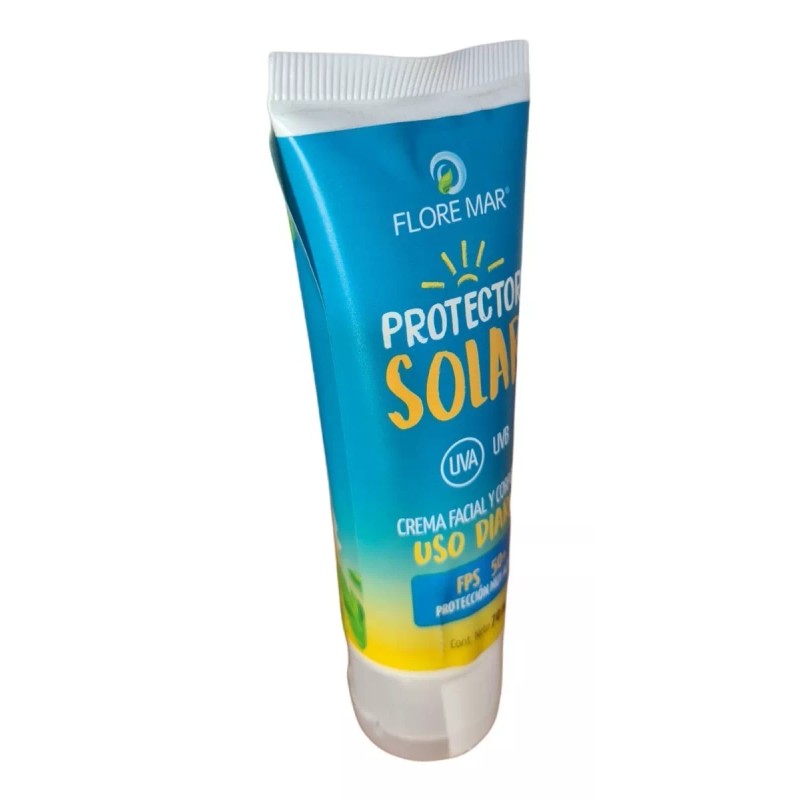 FLORE MAR Protector Solar Crema Facial Y Corporal Uso Diario