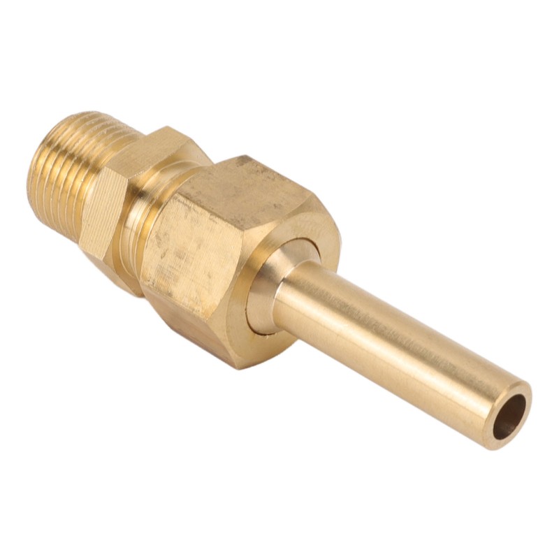 4 PCS Water Fountain Nozzles Pure Copper Large Hexagonal Direct
