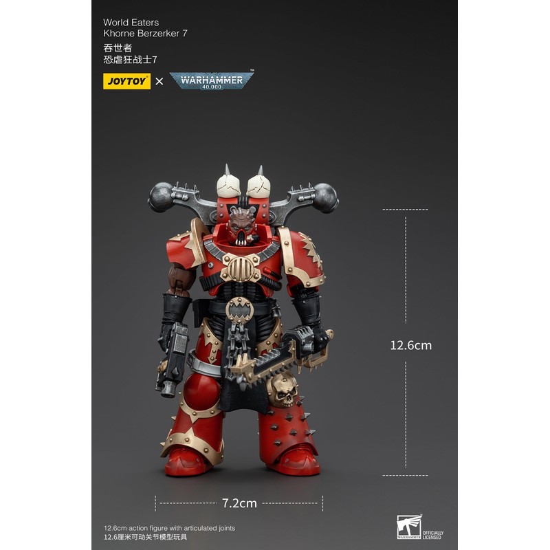 JoyToy Warhammer 40k: World Eaters Khorne Berzerker 7 1:18 Scale