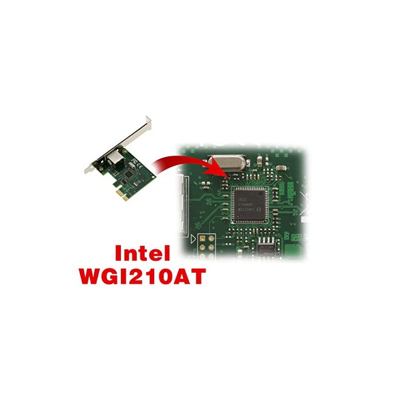 KALEA-INFORMATIQUE PCIe GIGABIT Ethernet Network Controller Card with Intel I210AT