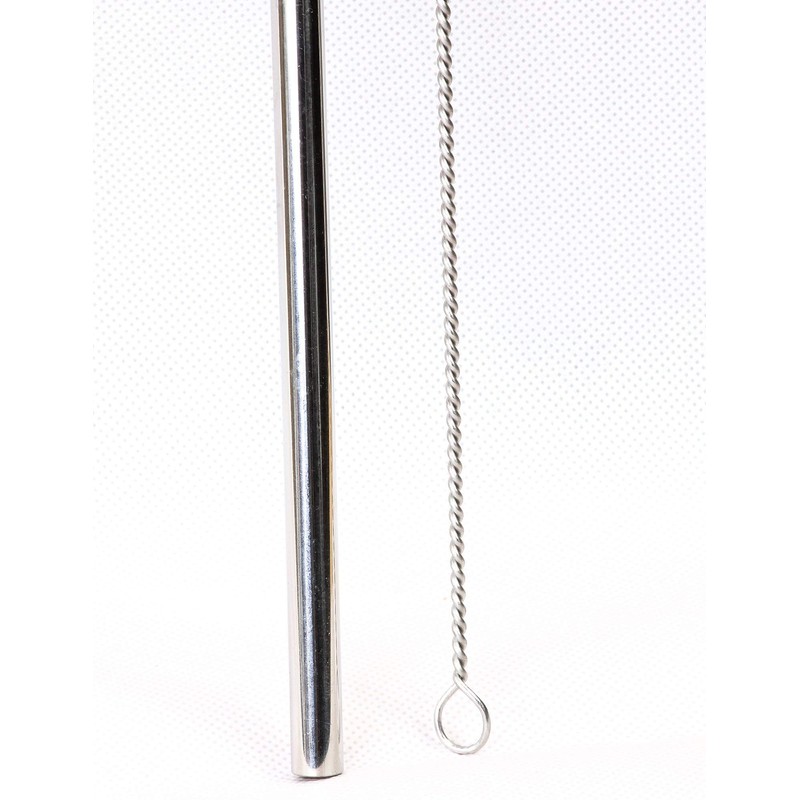 2 JUMBO 14" Stainless Steel Straws 100 oz HUGE SUPER