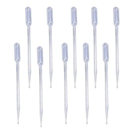 Unic Pipeta Plástica Desechable 3ml, Pack De 20 Piezas Para Uñas