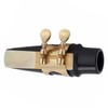 Alto Sax Saxophone ABS Mouthpiece with Cap Metal Buckle Reed