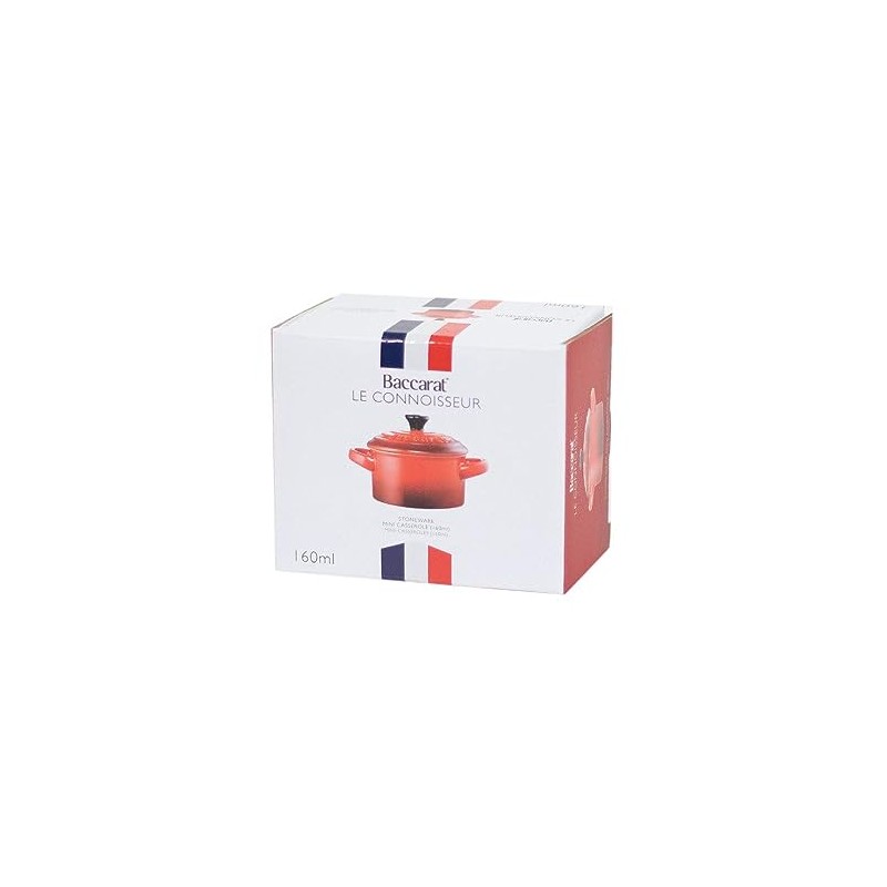 Baccarat Le Connoisseur Stoneware Mini Casserole with Lid 160ml 9X5cm
