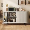 ONBRILL 55" Sideboard Buffet Cabinet with Storage, Storage Cabinet with