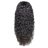 Gmuret 24inch wig women, curly wig human hair black lace