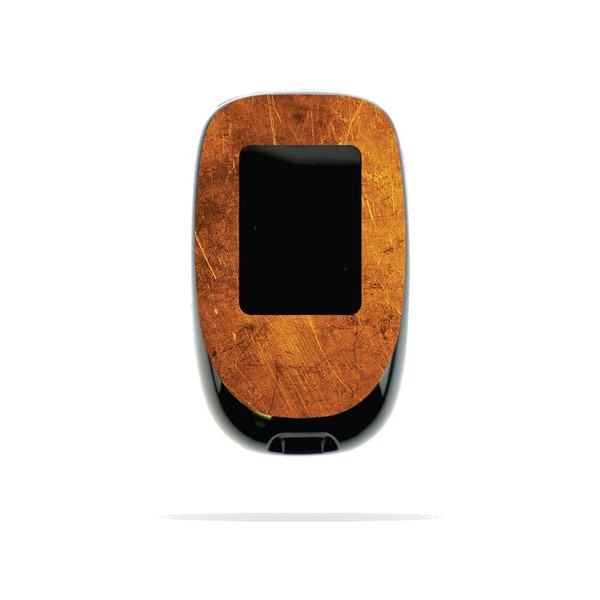 MightySkins Skin Compatible with Accu-Chek Nano - Textured Gold |