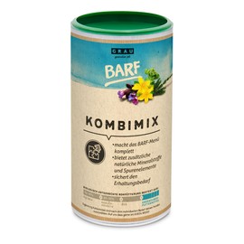 GRAU - the original - BARF-KombiMix, complete mix for BARFING, natural all-round supply, pack of 1 (1 x 700 g), supplementary food for dogs