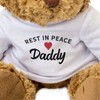 Big Red Egg RIP Daddy - Teddy Bear - Cute
