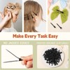 Choicbaby 40 PCS Black Hair Clips Metal Duckbill Clip 2.2