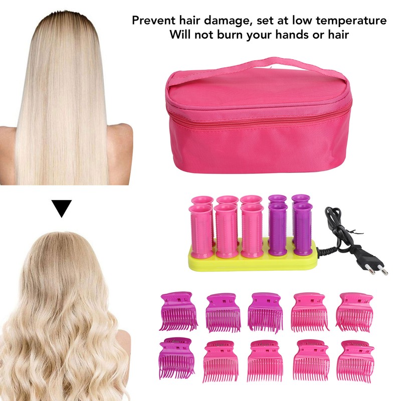 70W Hair Hot Rollers Fast Heating Long Lasting Hair Styling